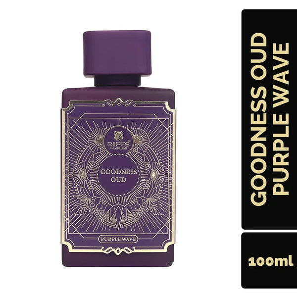 Riiffs Goodness Oud Purple Wave Eau De Parfum For Men & Women 100ml