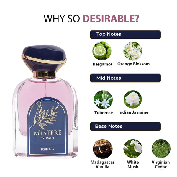 Riiffs Mystere Eau De Parfum 80ml For Woman