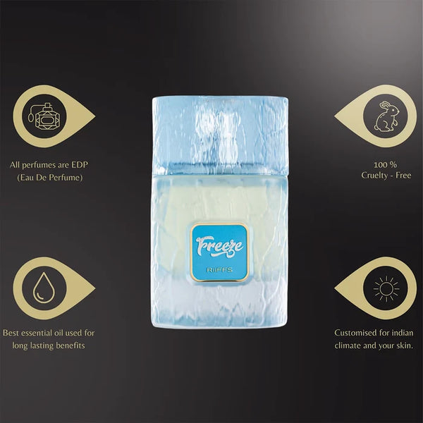 Riiffs Freeze Extrait De Parfum 100ml For Man & Woman