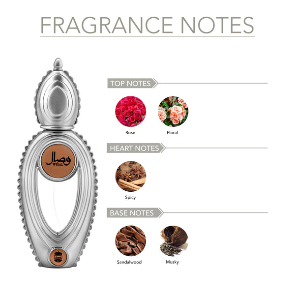 Ajmal Wisal Eau De Parfum for Men & Women 50ml