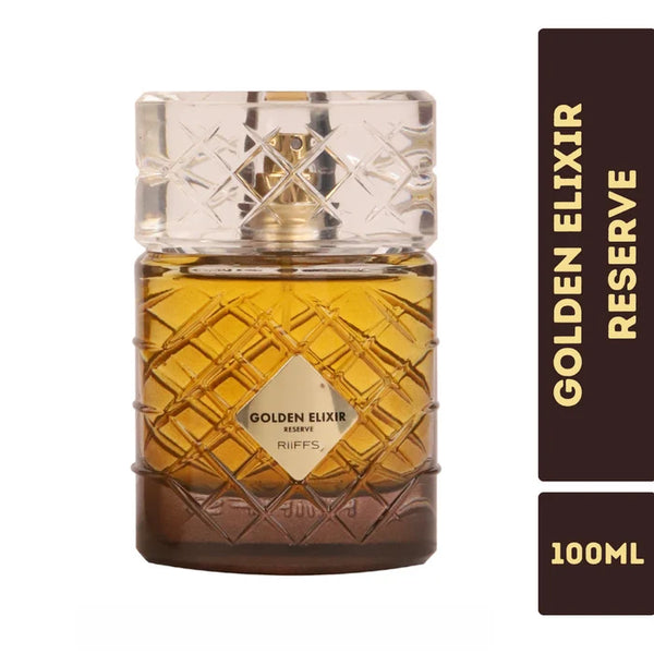Riiffs Golden Elixir Reserve Eau De Parfum 100ml For Men & Women