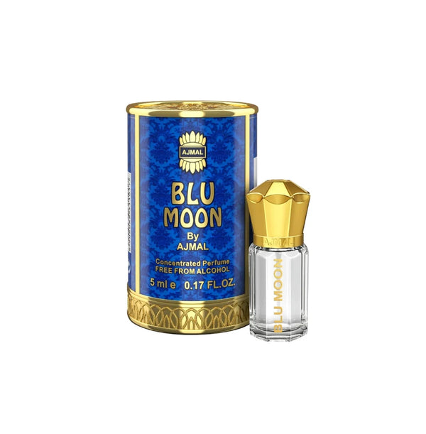Ajmal Blu Moon Concentrated Perfume Oil 5ml For Men & Women