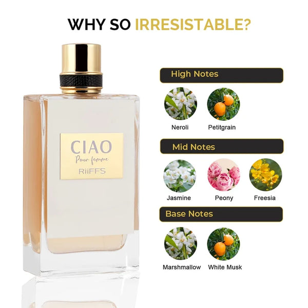 Riiffs Ciao Pour Femme Eau De Parfum for Women 100ml