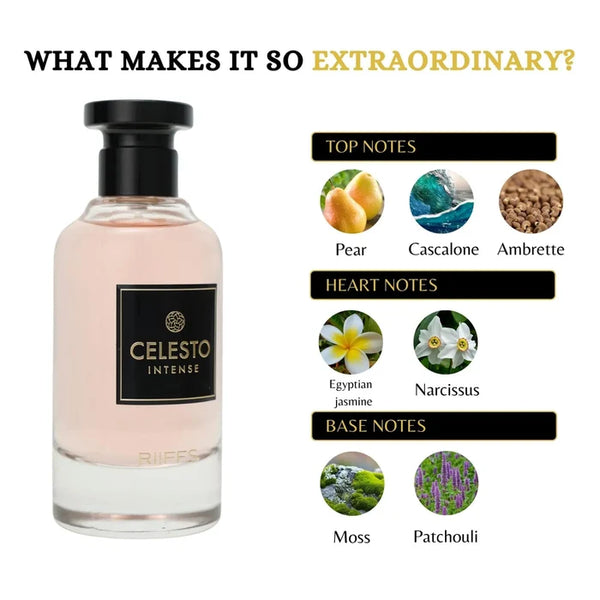 Riiffs Celesto Intense Eau de parfum 100ml For Men & Women