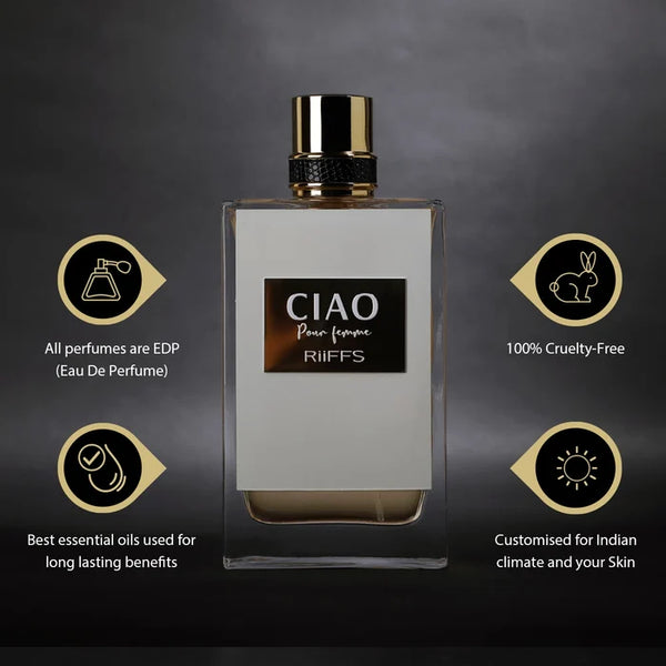 Riiffs Ciao Pour Femme Eau De Parfum for Women 100ml