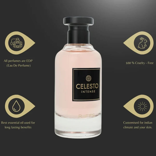 Riiffs Celesto Intense Eau de parfum 100ml For Men & Women