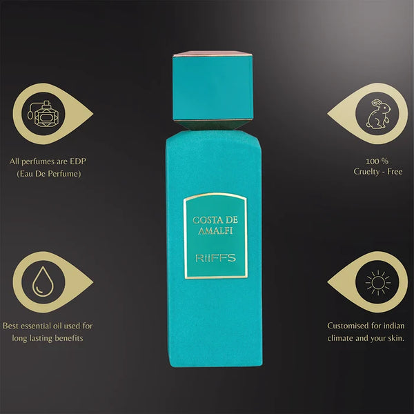 Riiffs Costa De Amalfi Eau De Parfum 100ml For Men & Women