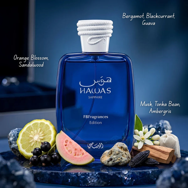 Rasasi Hawas Sapphire Eau De Parfum 100ml For Man & Woman