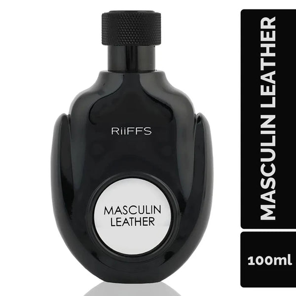 Riiffs Masculin Leather Eau De Parfum for Men 100ml