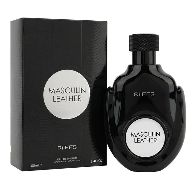 Riiffs Masculin Leather Eau De Parfum for Men 100ml