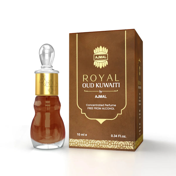 Ajmal Royal Oud Kuwaiti Concentrated Perfume Oil (Attar) 10ml For Man & Woman
