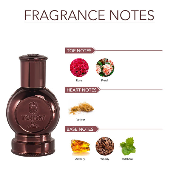 Ajmal Tempest Concentrated Perfume Oil 12ml For Men & Women
