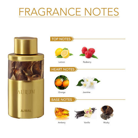 Ajmal Aurum Concentrated Perfume Oil 10ml For Men & Women