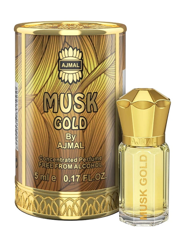 Ajmal Musk Gold Concentrated Perfume Oil 5ml For Men & Women