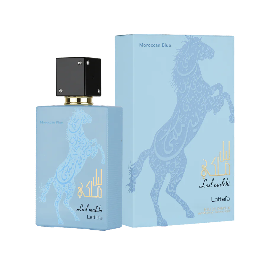 Lattafa Lail Maleki Moroccan Blue Eau De Parfum 100ml For Men