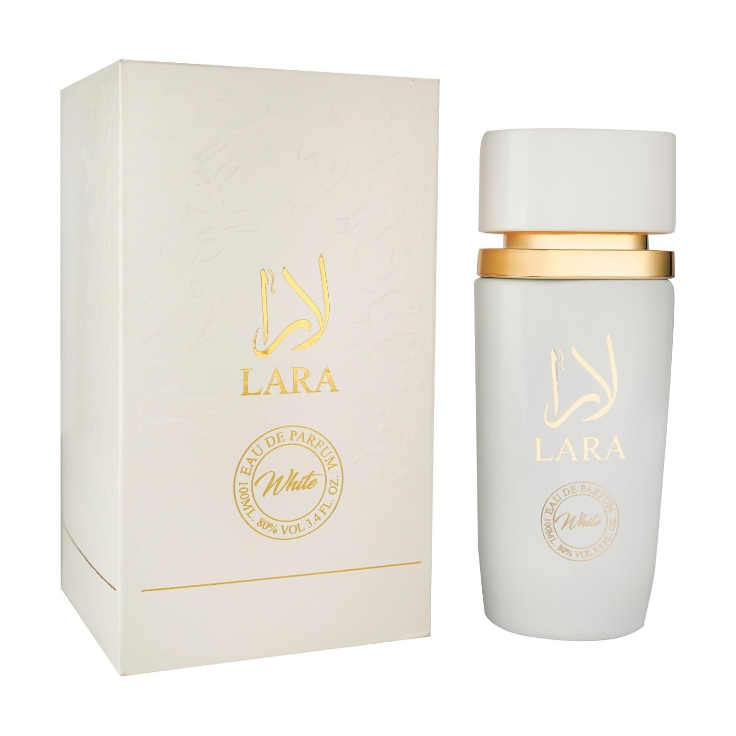 Manasik Lara White Eau De Parfum Long Lasting 100ml For Men & Women Perfume