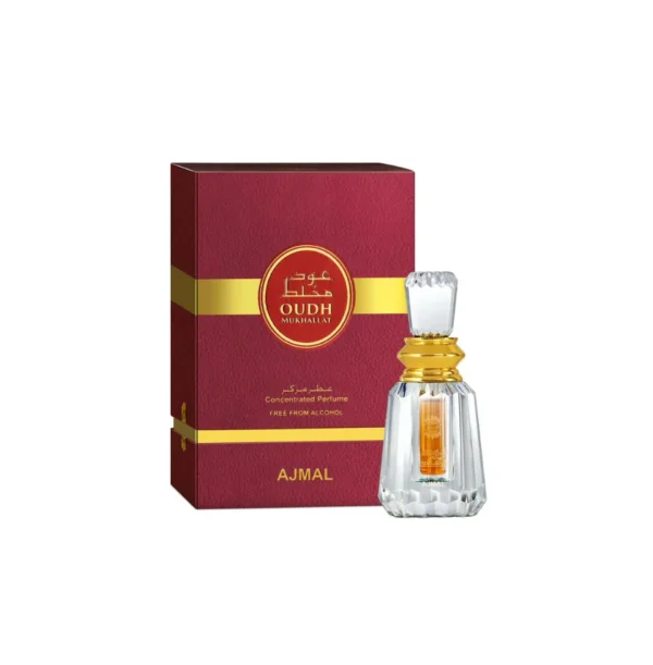 Ajmal Oudh Mukhallat Concentrated Perfume Oil 6ml For Men & Women