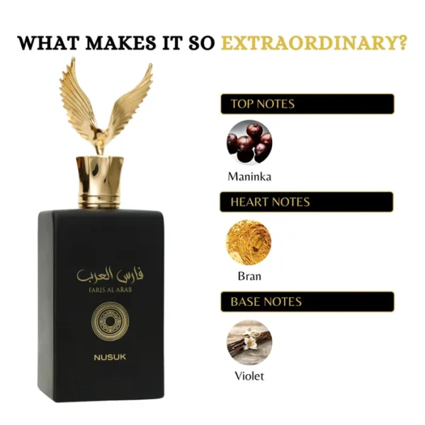 Nusuk Faris Al Arab Eau De Parfum 100ml For Men