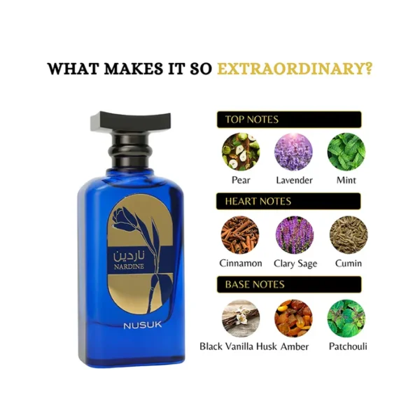 Nusuk Nardine Extrait De Parfum 100ml For Woman