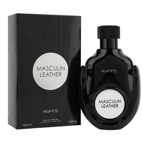 Riiffs Masculin Leather Eau De Parfum for Men 100ml