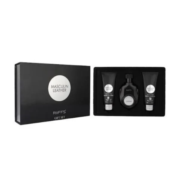 Gift Set Riiffs Masculim Leather Eau De Parfum For Men & Women
