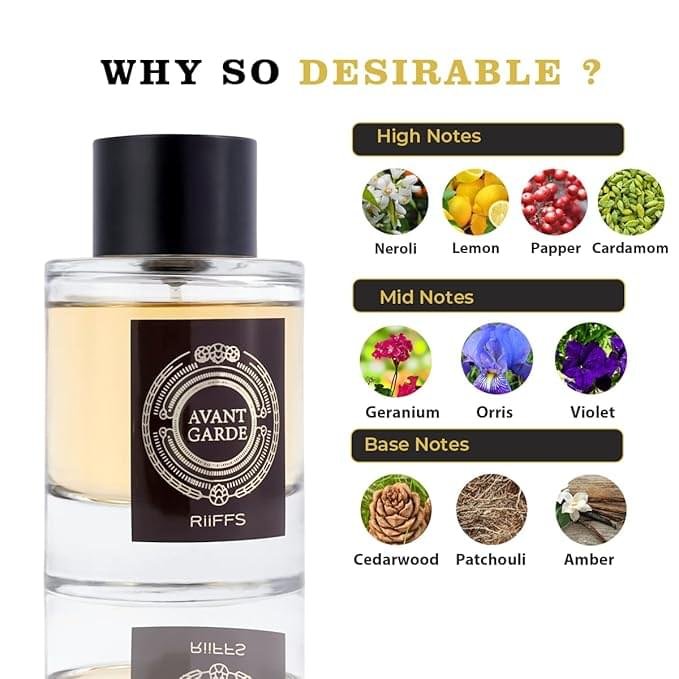 RiiFFS Avant Garde Eau De Parfum For Men 100ml - Image 2